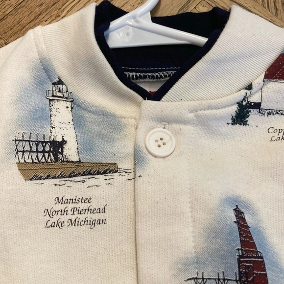 Lighthouse Fleece Button-Up Jacket - Picture 5 of 9